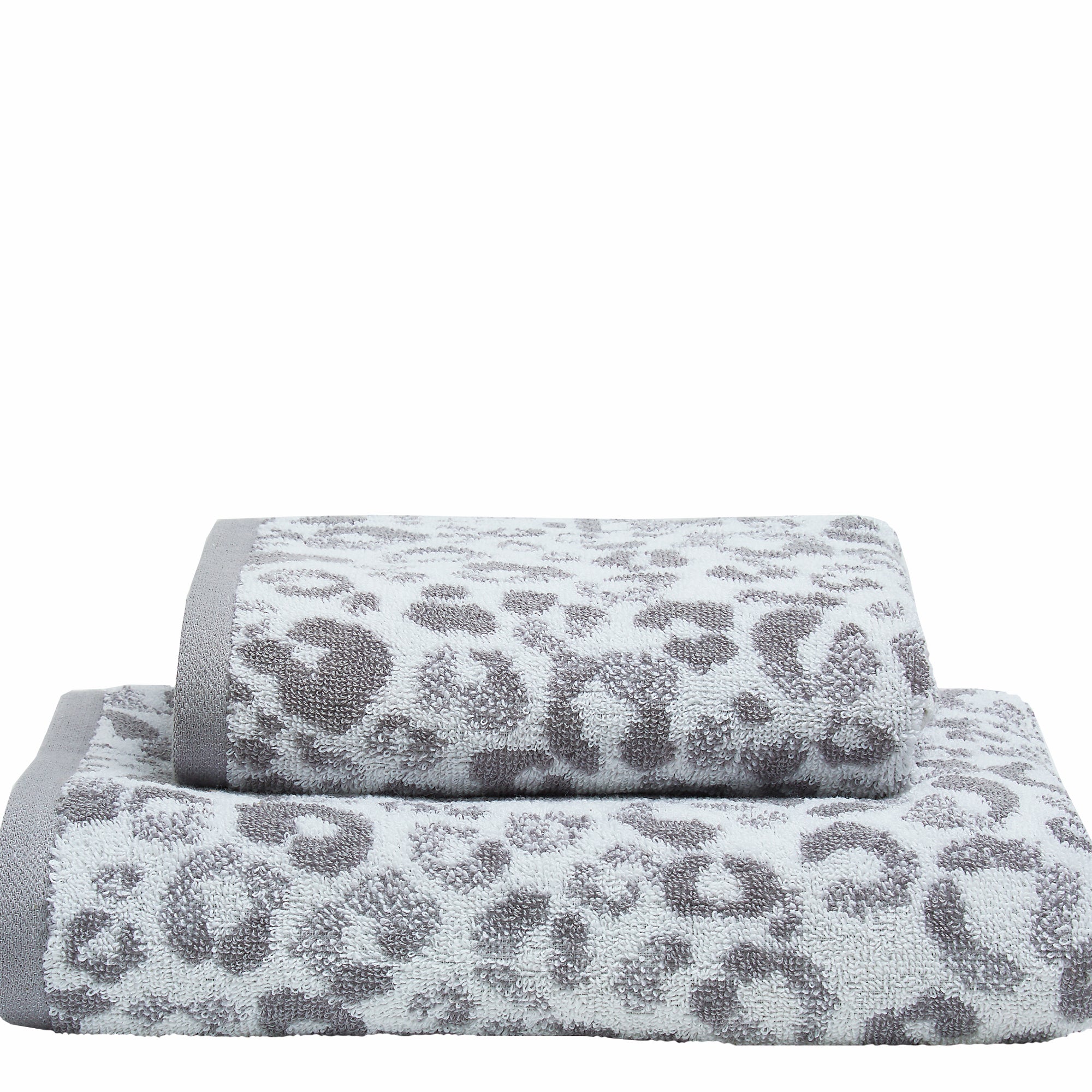 Fusion Animal Print Towel Grey Williamsons Factory Shop