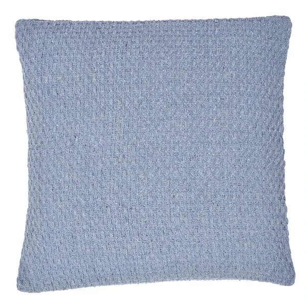 Drift Home Hayden Recycled Cotton Cushion Cover - Blue