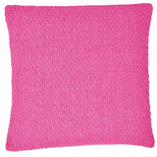 Drift Home Hayden Recycled Cotton Cushion Cover - Pink