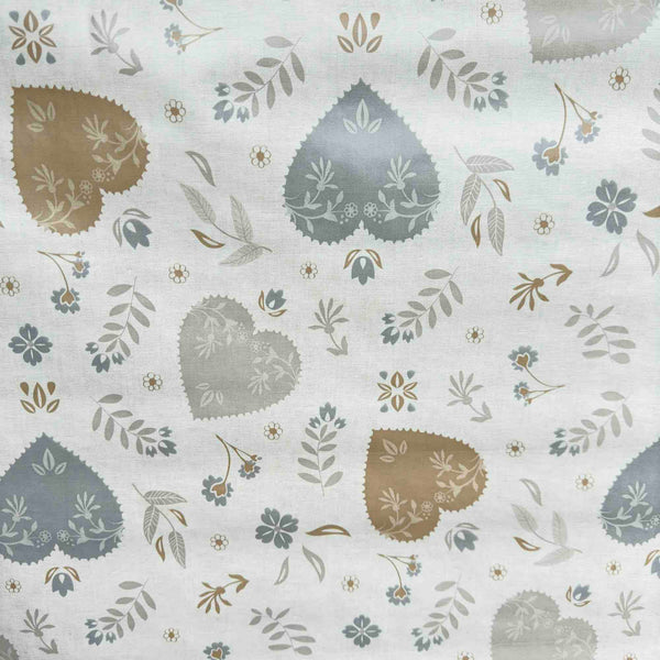 Country Hearts Vinyl Oil Cloth