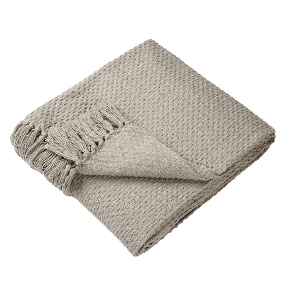 Drift Home Hayden Recycled Cotton Throw - Natural