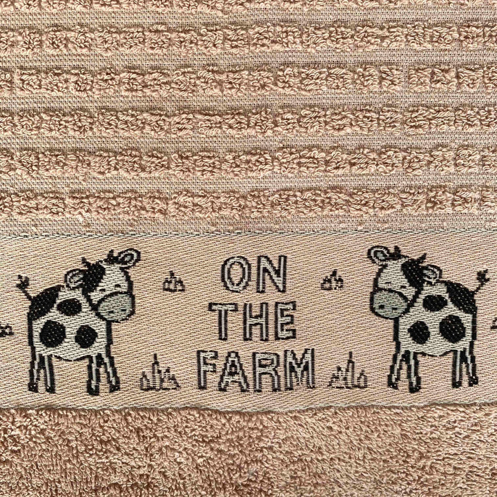 On The Farm Kitchen Towel - Brown-Williamsons Factory Shop