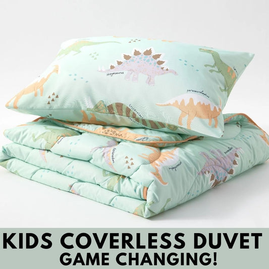 Kids Coverless Duvets are Game Changing!