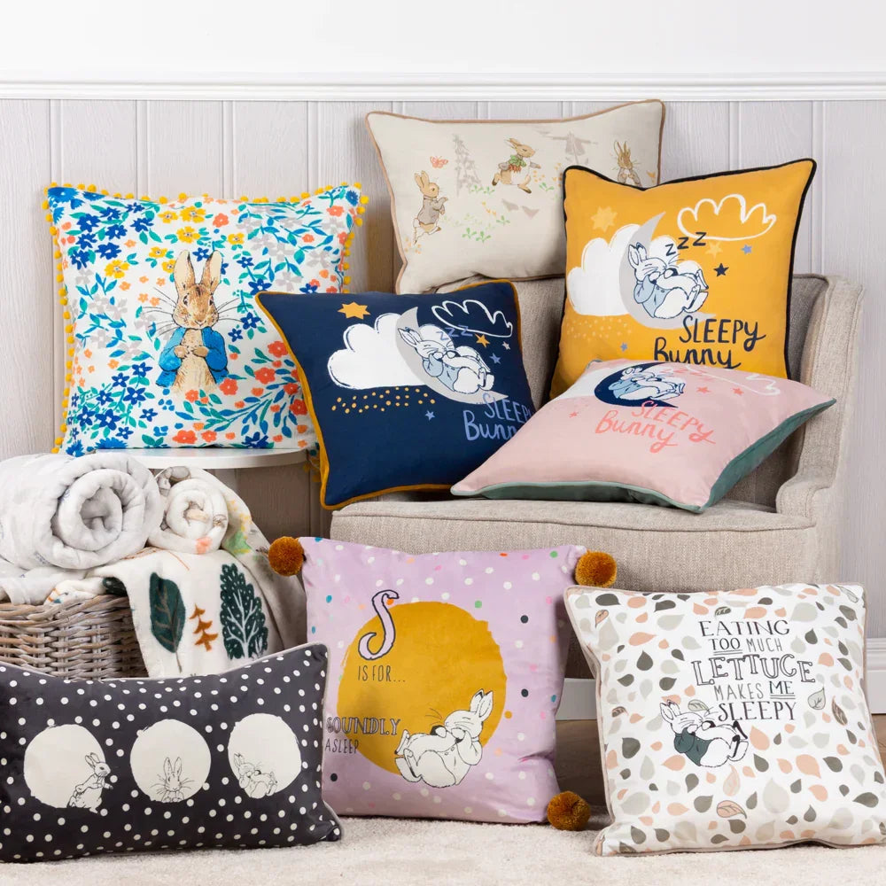 Peter Rabbit Cushions – Williamsons Factory Shop