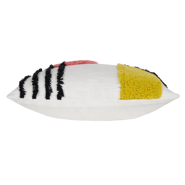 Elmer Cotton Tufted Cushion Cover - Citrus - Williamsons Factory Shop