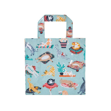 Kitty Cats PVC-Tasche Klein - Blau