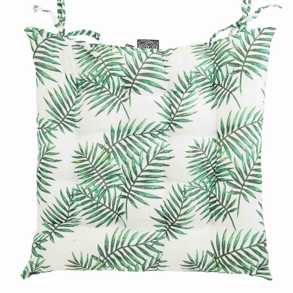 Green Fern Seat Pad