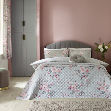 Canterbury Bedspread - Grey