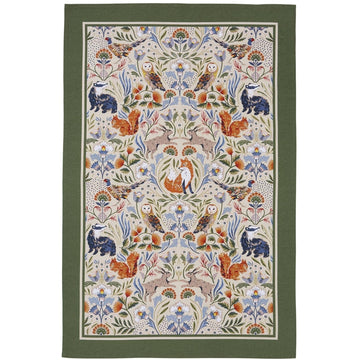 Blackthorn Cotton Tea Towel - Beige