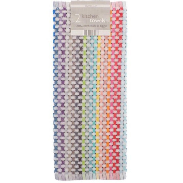 Zing Kitchen Towel 2 Pack - Williamsons Factory Shop