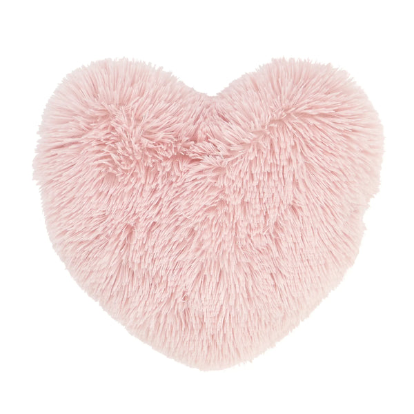 Cuddly Heart Cushion - Blush