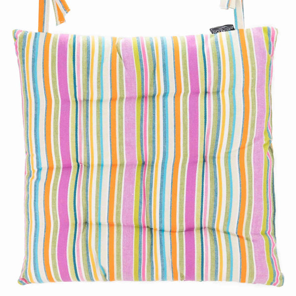Multi Stripe Seat Pad