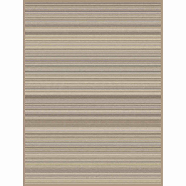 Ibena Malang Luxury Blanket - Brown Stripe