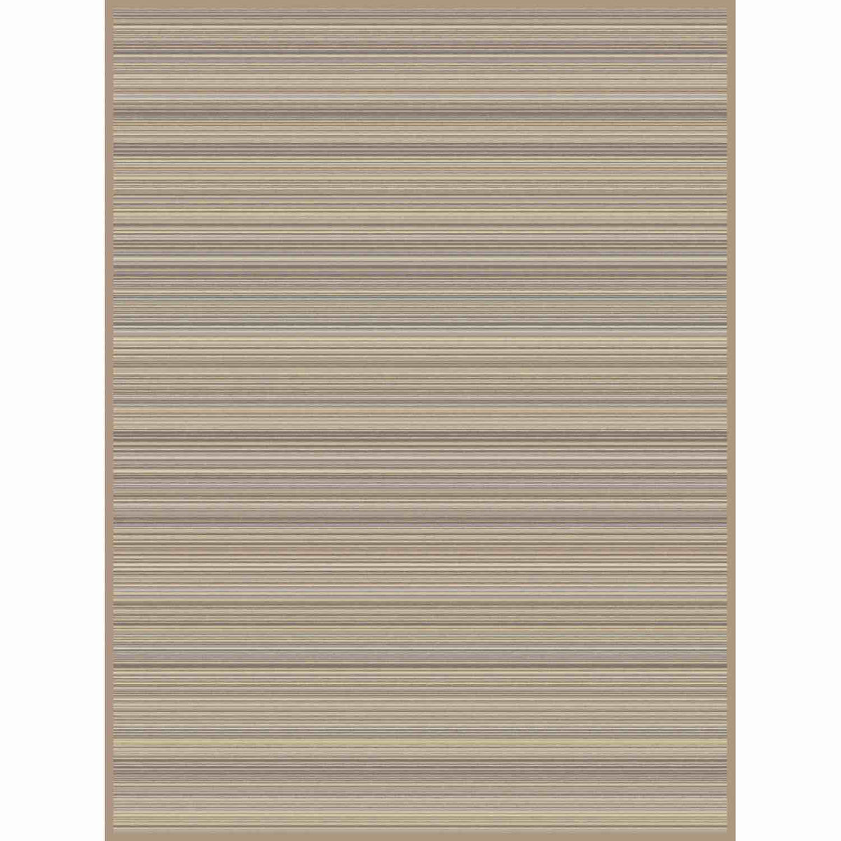 Ibena Malang Luxury Blanket - Brown Stripe - Williamsons Home