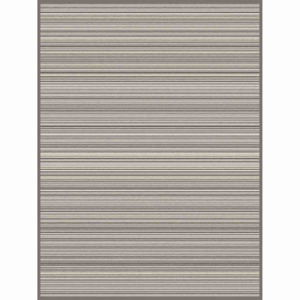 Ibena Malang Luxury Blanket - Grey Stripe