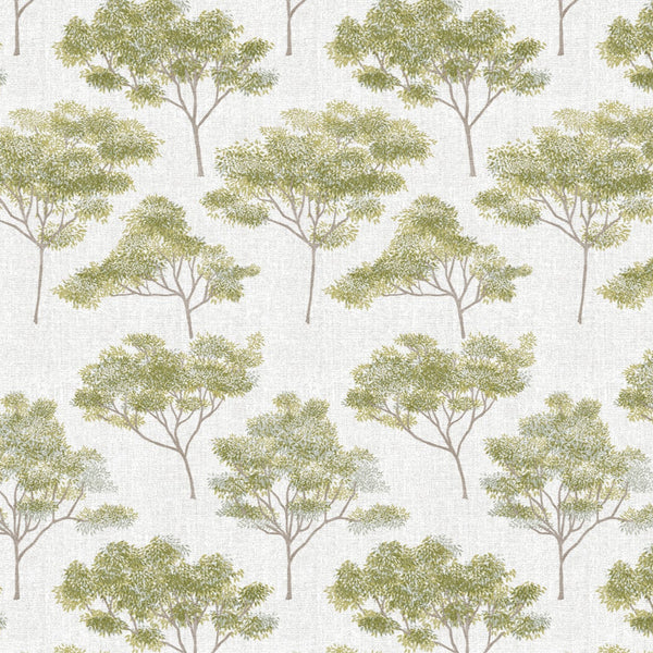 Green Trees Vinyl Oil Cloth