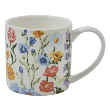 Cottage Garden Bone China Mug - Multi