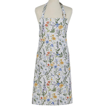 Cottage Garden Cotton Apron - Multi