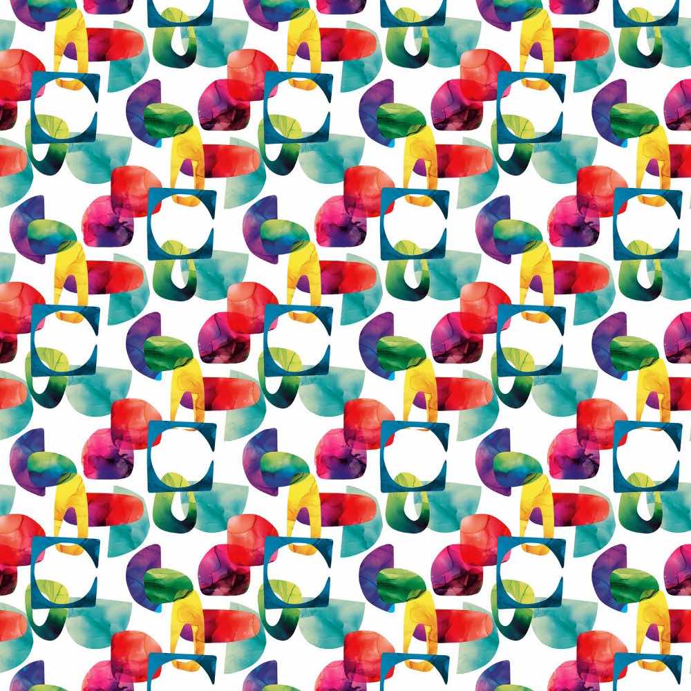 Retro Brights Vinyl Oil Cloth