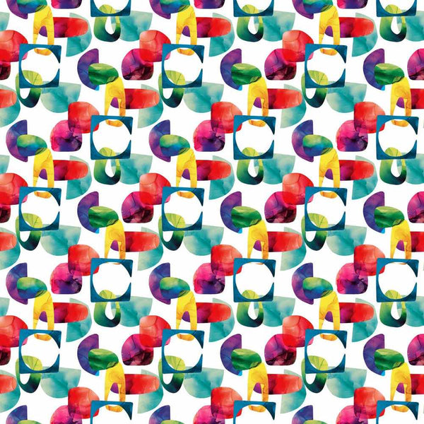 Retro Brights Vinyl Oil Cloth - Williamsons Factory Shop