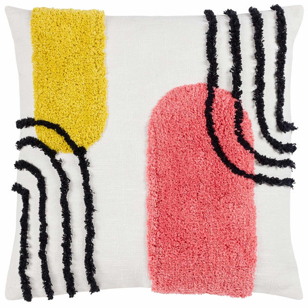 Elmer Cotton Tufted Cushion Cover - Citrus