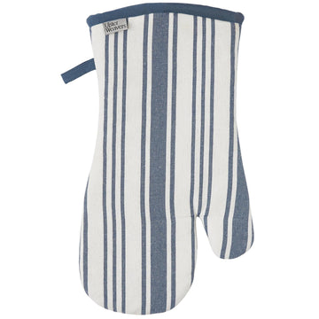 Denim Stripe Gauntlet - Blue