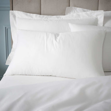 180TC Egyptian Cotton Pillowcase  - White