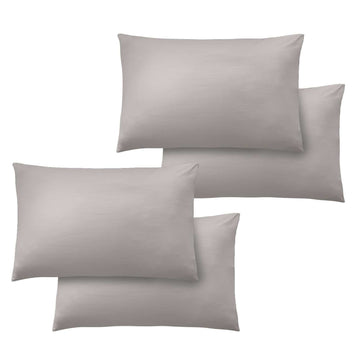So Soft Non Iron Pillowcase (Pack of 4) - Grey