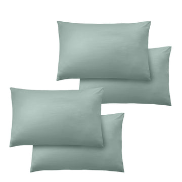 So Soft Non Iron Pillowcase (Pack of 4) - Green