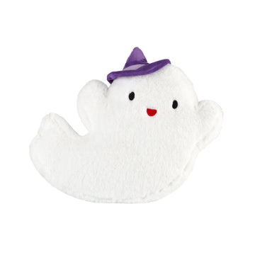 Halloween Ghosts Cushion - White