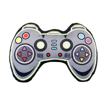 Game Over Fleece Cushion - Black