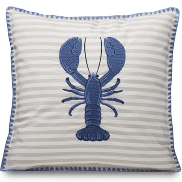Lobster Cushion - Blue
