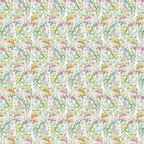 Spring Meadow Vinyl Oil Cloth - Williamsons Factory Shop
