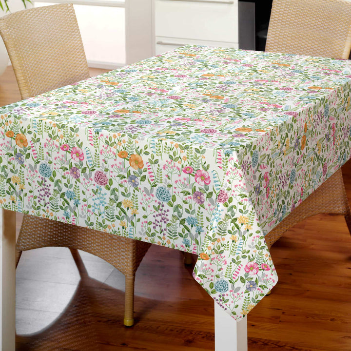 Spring Meadow Vinyl Oil Cloth - Williamsons Factory Shop