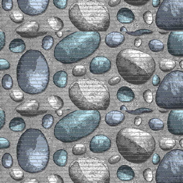 Blue Pebbles Non-Slip Shower Aqua Mat - Williamsons Factory Shop