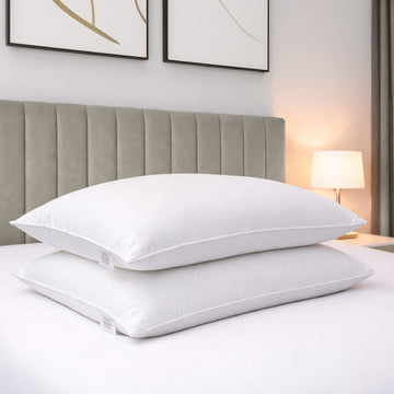 Super Soft Microfibre Pillow Pair