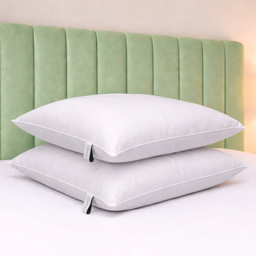 180TC Cotton Anti Allergy Pillow Pair