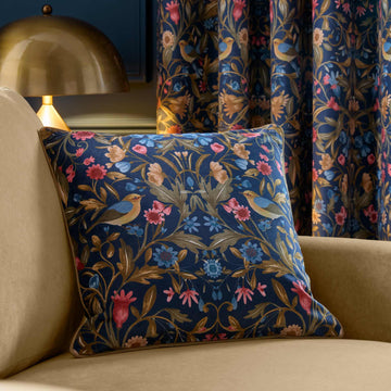 Hedgerow Hopper Cushion - Navy