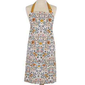 Bee Bloom Cotton Apron - Multi