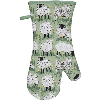 Woolly Sheep Gauntlet - Green