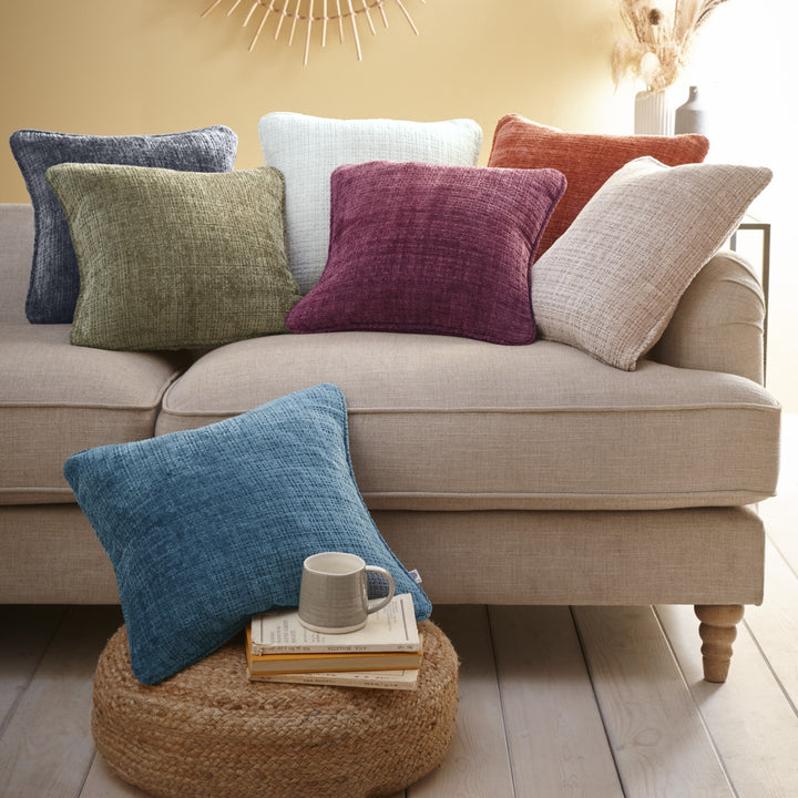 Appletree Loft Alba Cushion - Charcoal - Williamsons Factory Shop
