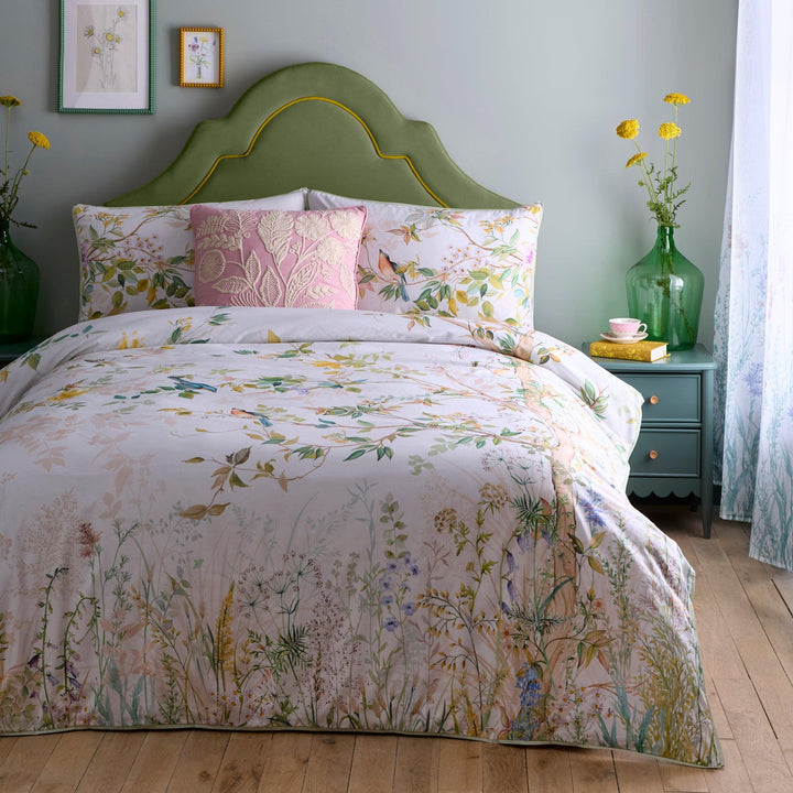 Appletree Heritage Arianna Duvet Cover Set - Natural - Williamsons Factory Shop