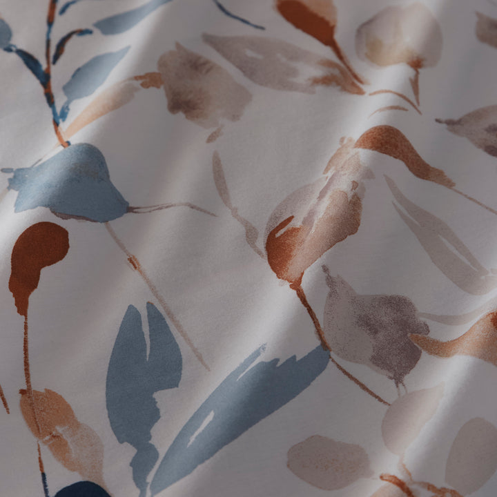 Drift Home Anya Duvet Cover Set - Blue - Williamsons Factory Shop