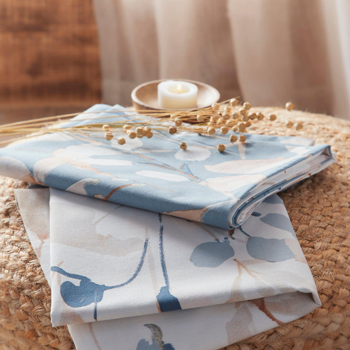 Drift Home Anya Duvet Cover Set - Blue - Williamsons Factory Shop