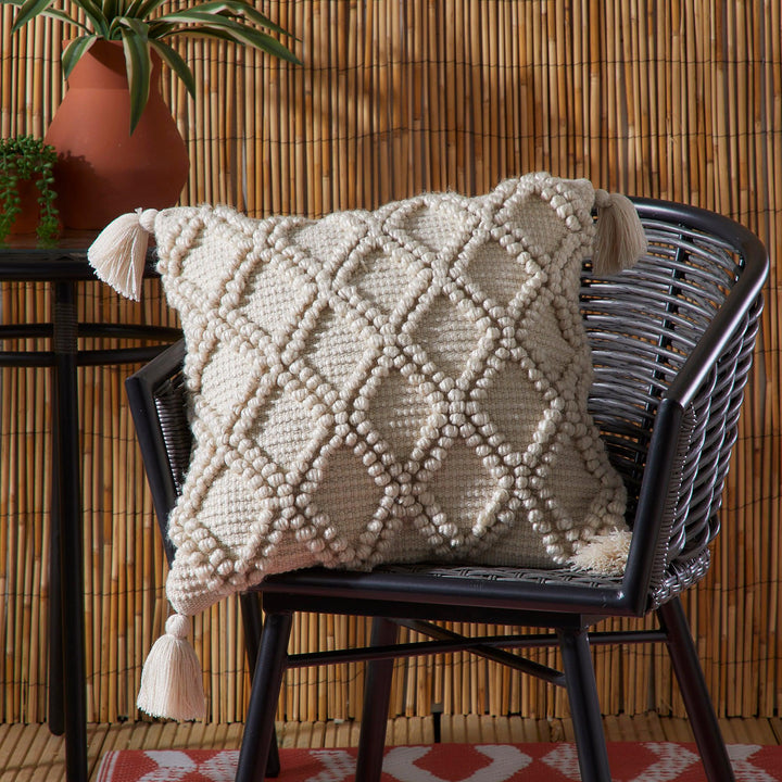 Drift Home Alda Cushion - Natural - Williamsons Factory Shop