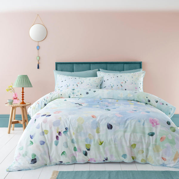 Appletree Alfresco Duvet Cover Set - Duck Egg - Williamsons Factory Shop