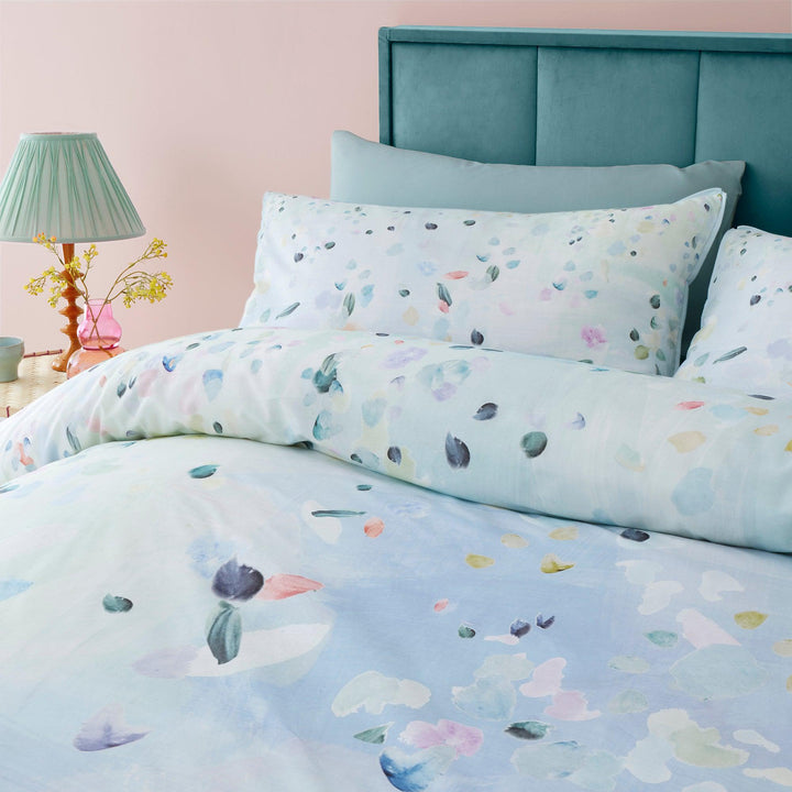 Appletree Alfresco Duvet Cover Set - Duck Egg - Williamsons Factory Shop