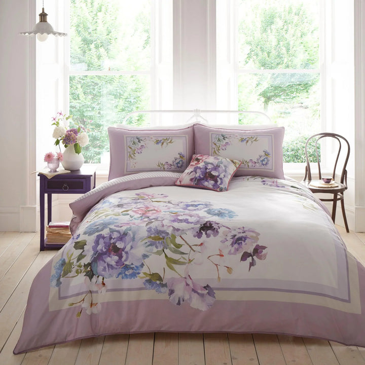 Appletree Heritage Arley Cushion - Mauve - Williamsons Factory Shop