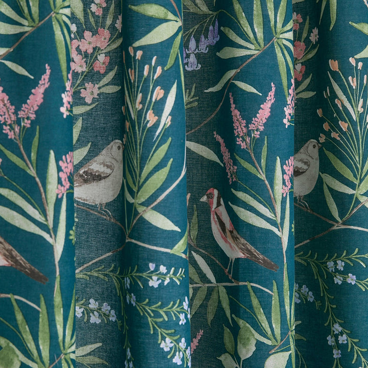 Dreams & Drapes Caraway Pencil Pleat Curtains - Green - Williamsons Factory Shop