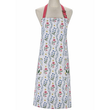 Boho Floral Cotton Apron - Multi